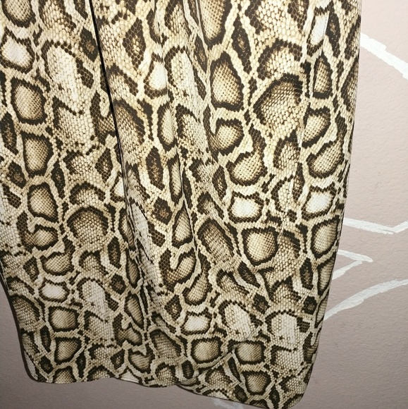 RACHEL ROY Snakeskin Print Dress sz. S - Picture 3 of 5
